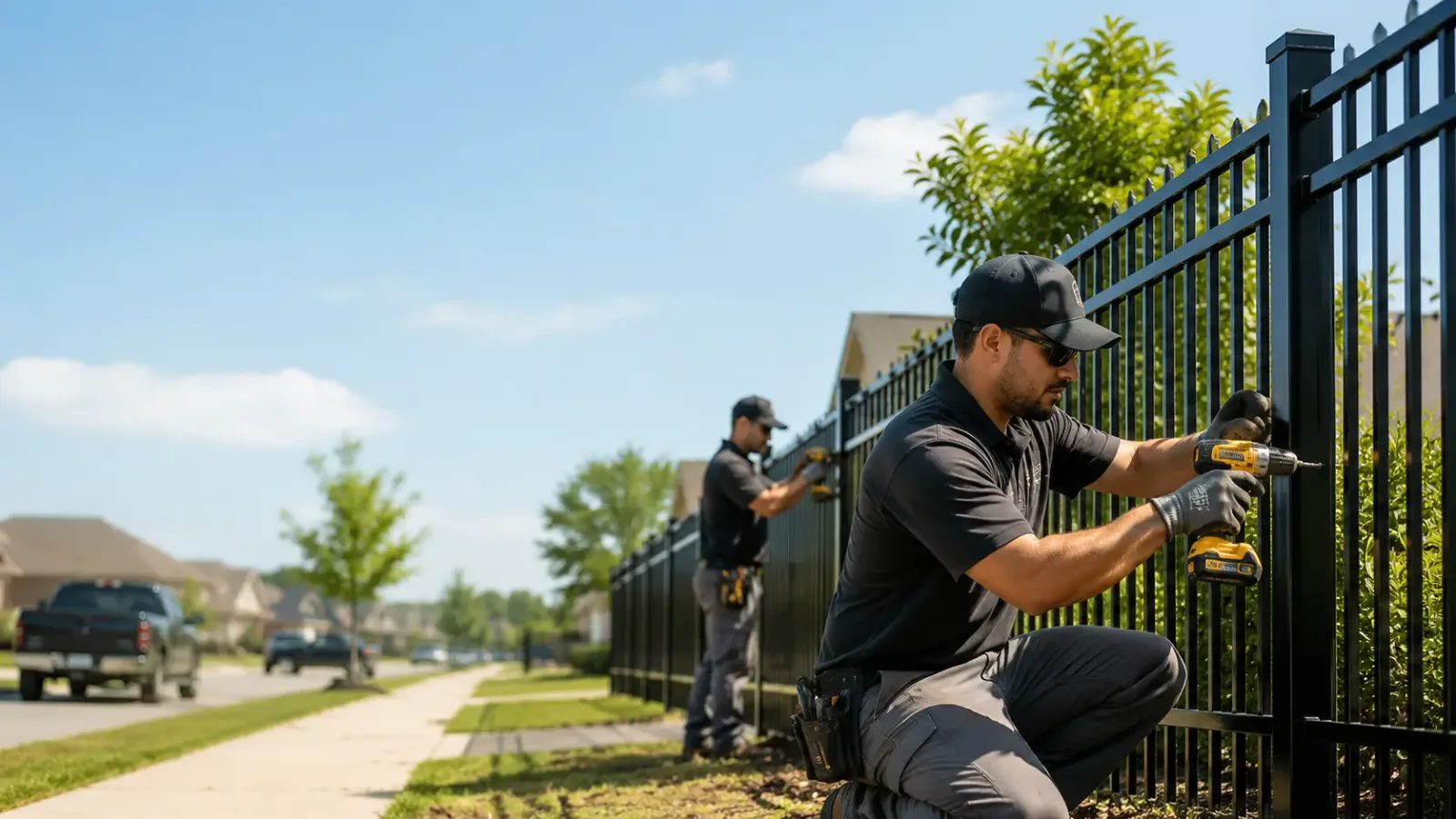 Metal Fence Installation in Washington, PA